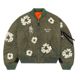 Denim Tears X Delicate Unit Bomber Jacket Green