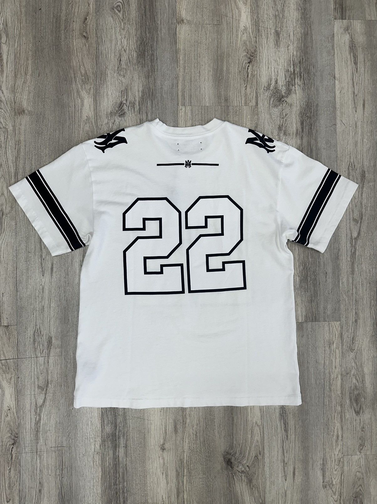 Amiri White Hockey Jersey Tee