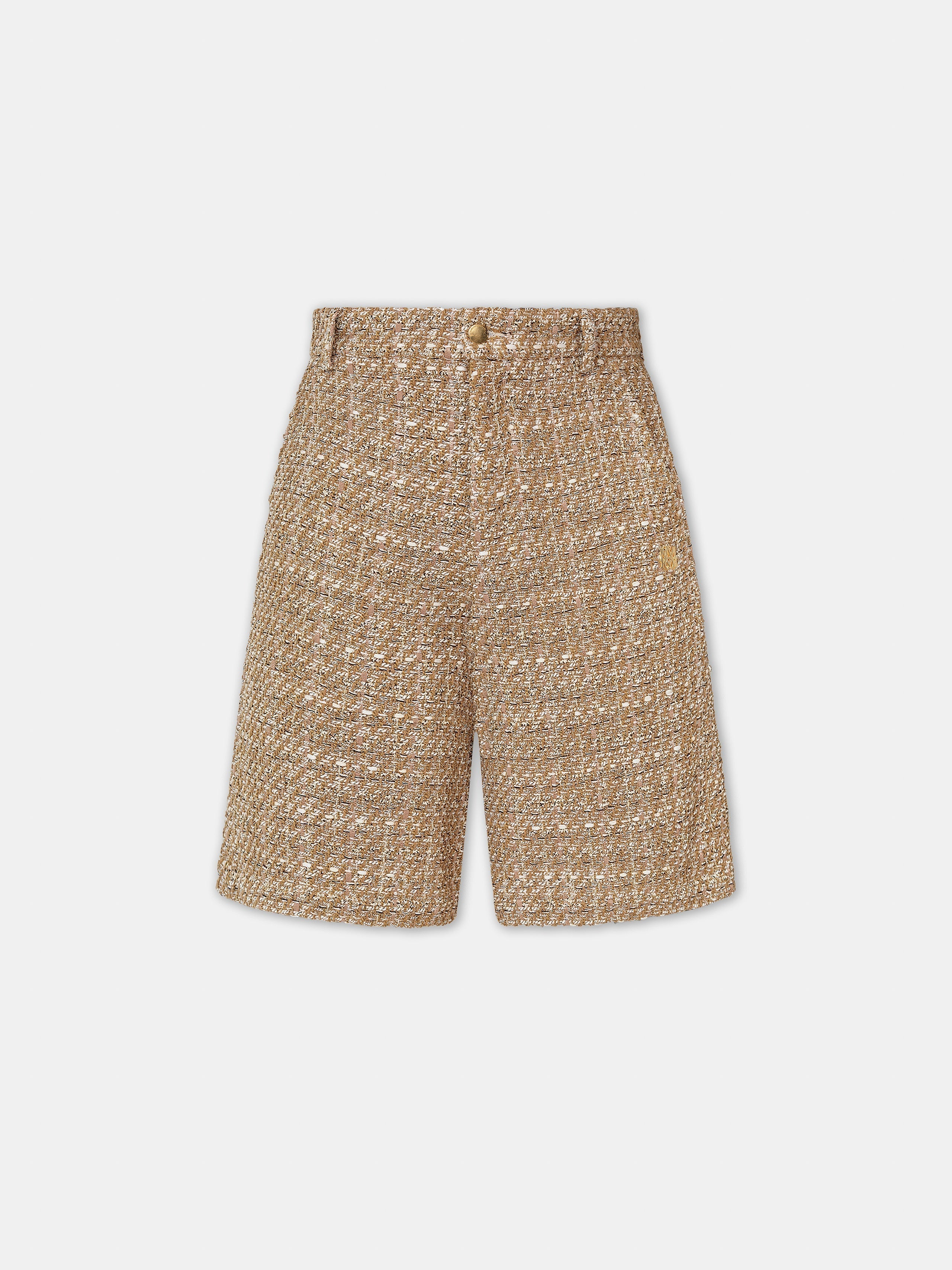 BOUCLE SHORT - Camel