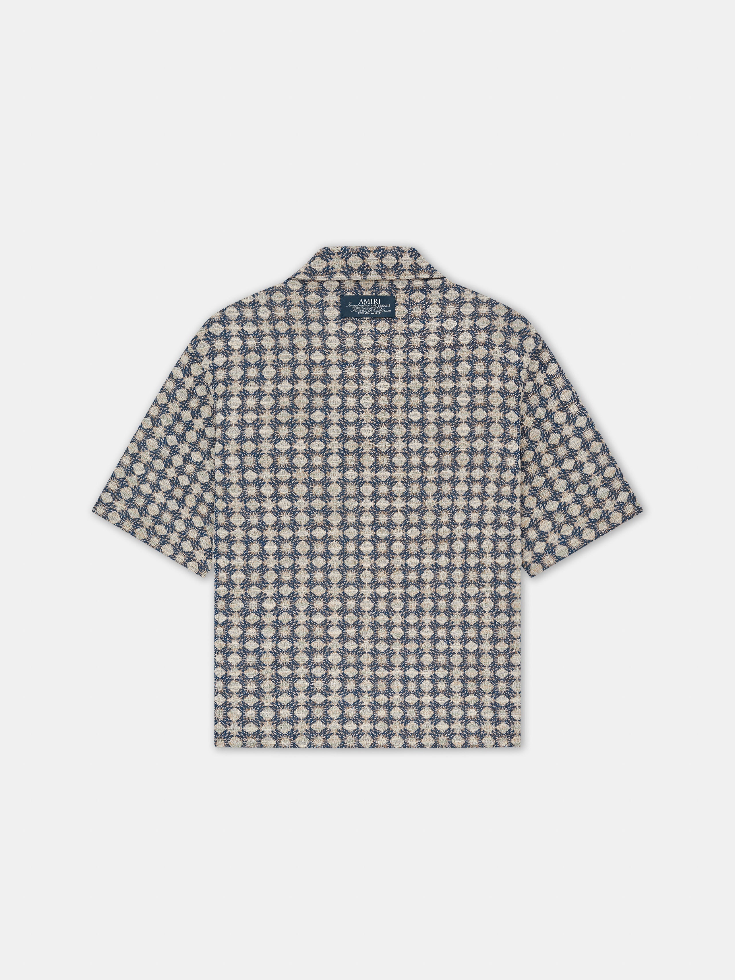 MA QUAD BOUCLE CAMP SHIRT - Midnight Blue