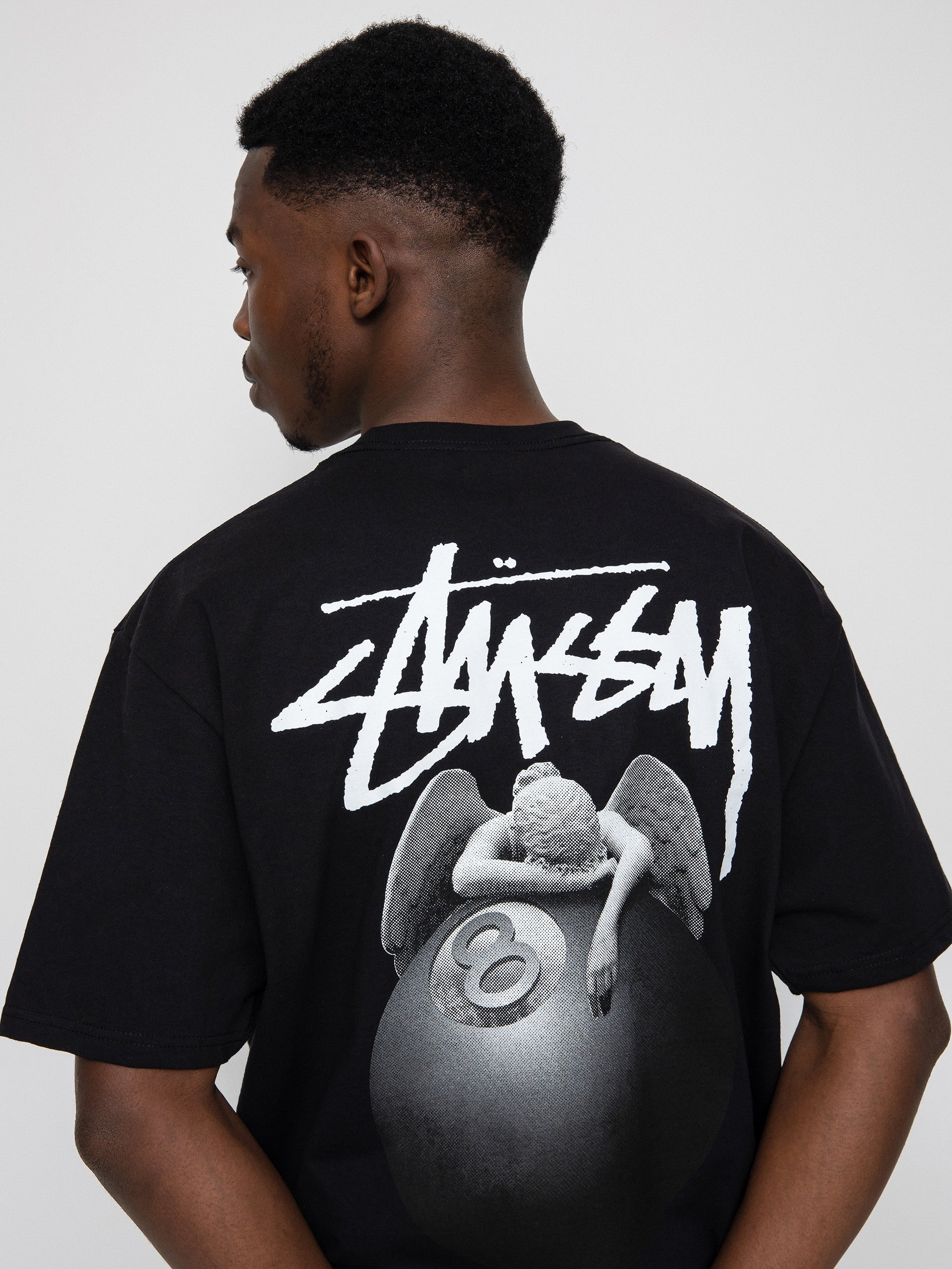 Stussy Angel T-shirt black (black)