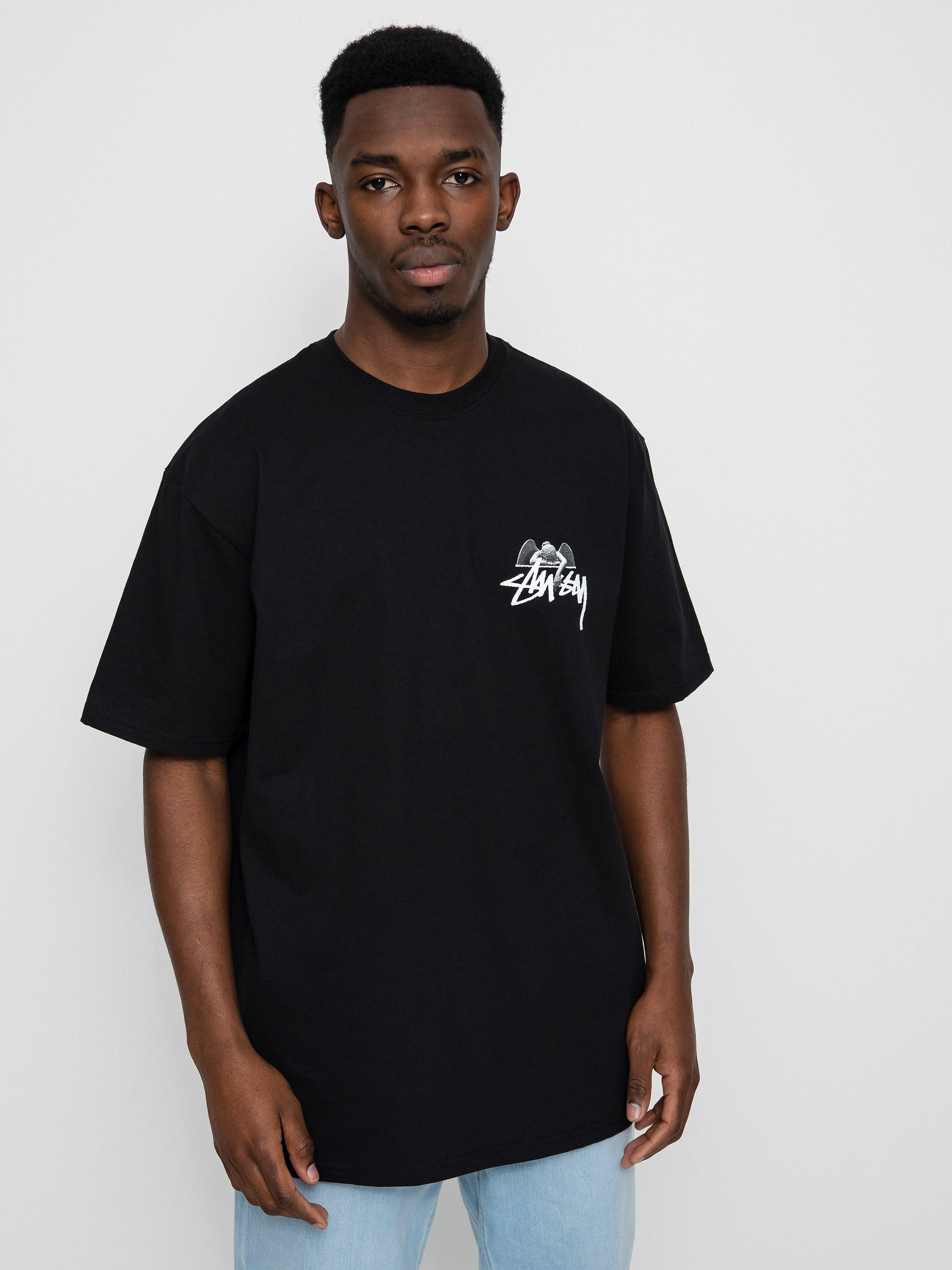 Stussy Angel T-shirt black (black)
