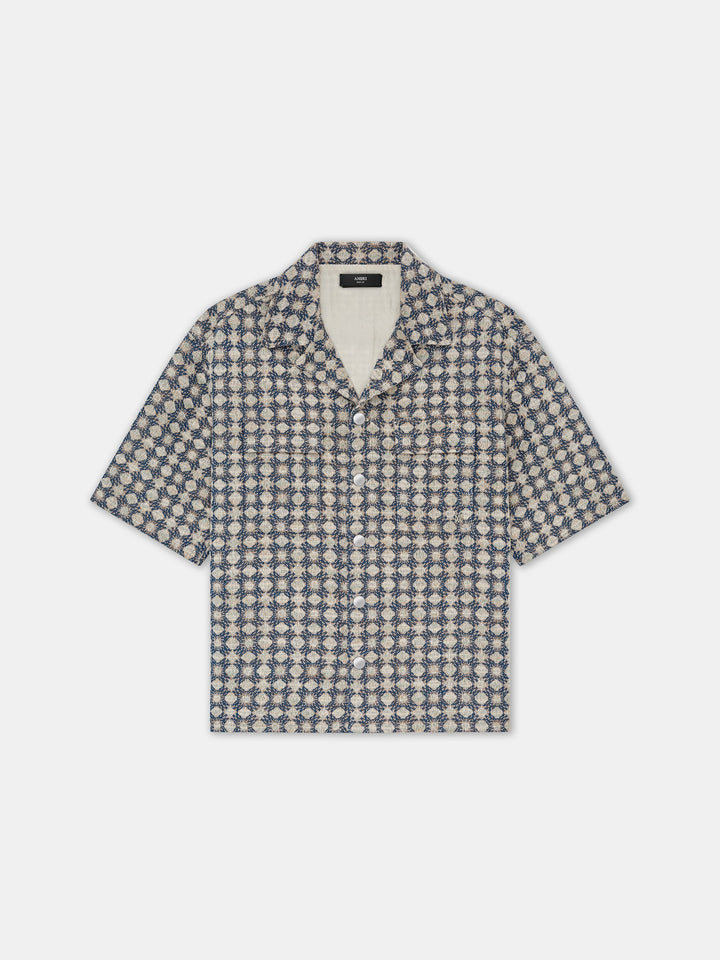 MA QUAD BOUCLE CAMP SHIRT - Midnight Blue