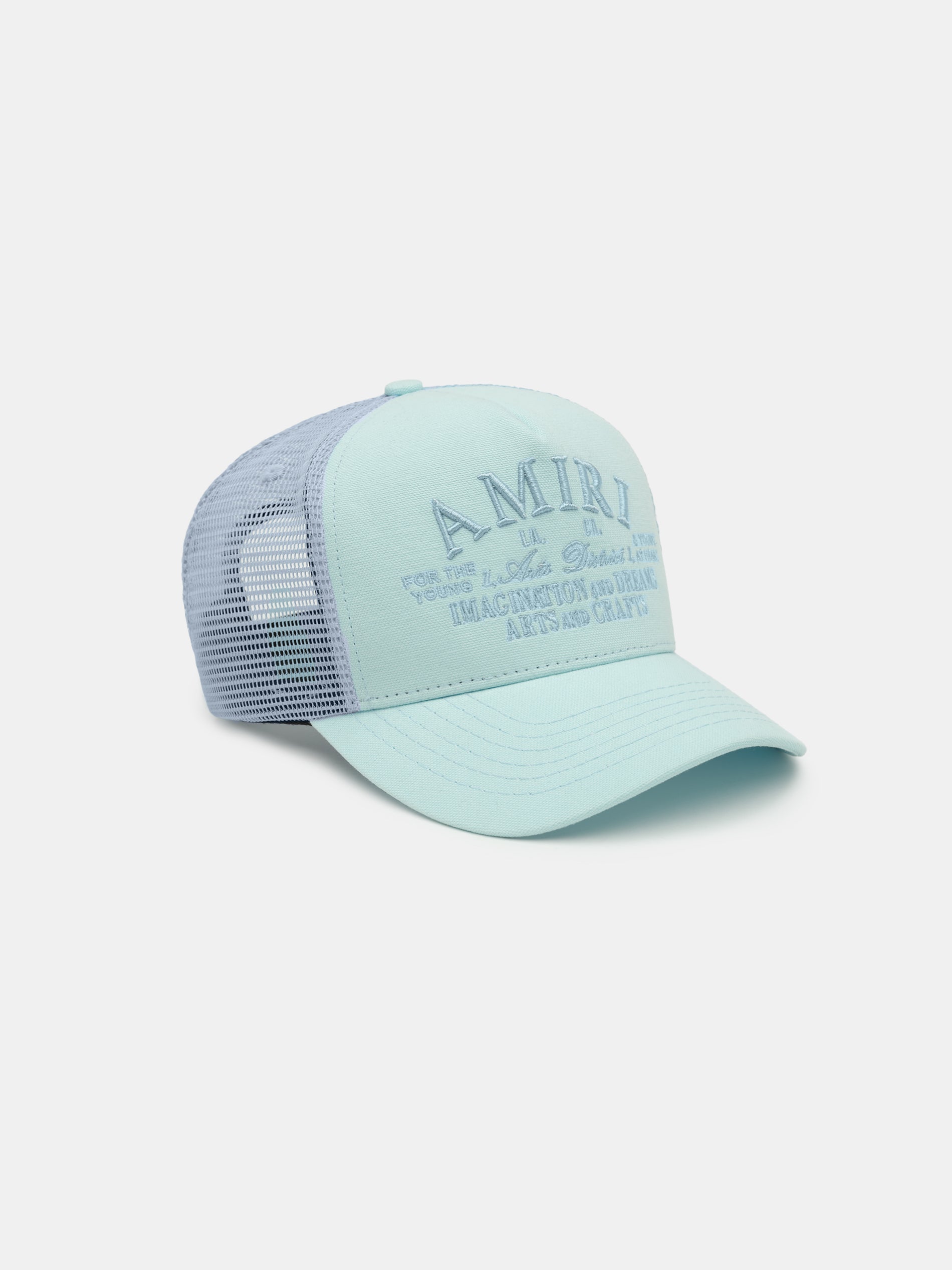 ARTS DISTRICT TRUCKER HAT - Ice Blue