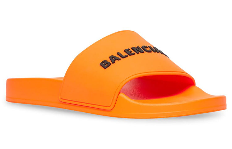 Balenciaga Pool Slides 'Orange' 565826W1S807210 #
