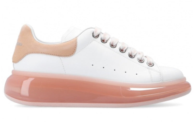 (WMNS) Alexander McQueen Oversized Sneaker 'White Rose' 611698WHXMA9397 #