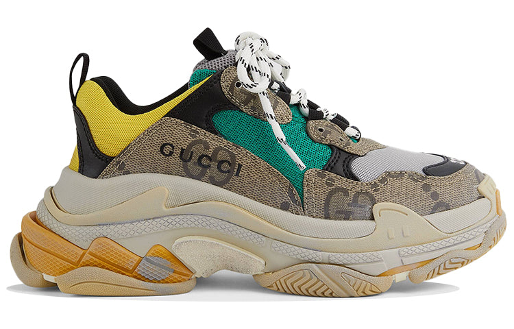(WMNS) Gucci x Balenciaga Triple S 'MAXI SUPREME' 677193-UMO20-9766 #
