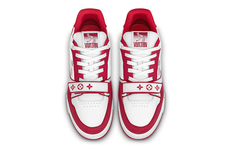 LOUIS VUITTON LV Trainer 'White Red' 1ABLXH #