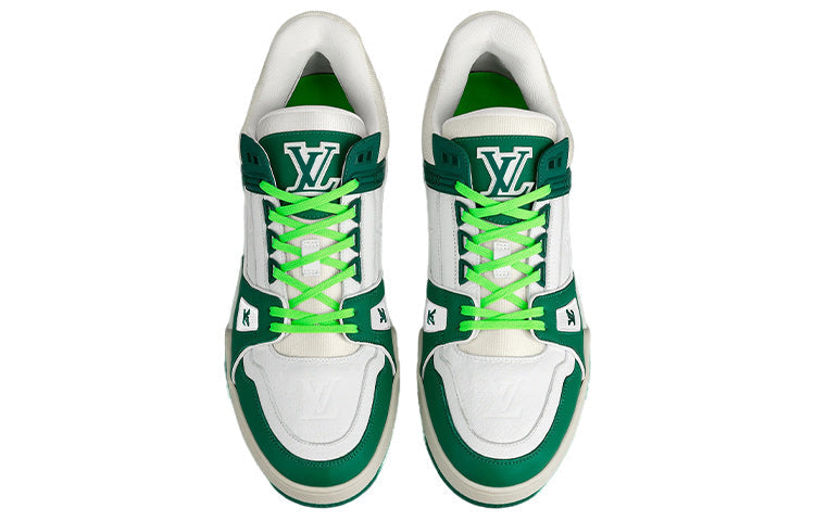 LOUIS VUITTON Trainer Sneakers 'Green' 1A9VNM #.