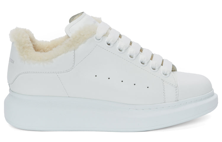 (WMNS) Alexander McQueen Oversized Sneaker 'White' 609650WIAFI9000 #