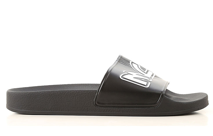 Alexander McQueen Logo Sandals Black/White 547040-R2587-1006 #