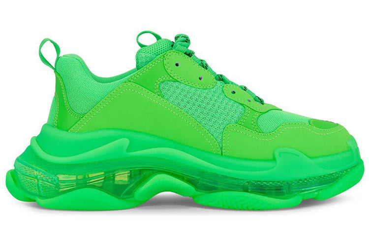 Balenciaga Triple S Sneaker 'Clear Sole - Green' 541624W2GR13801  #
