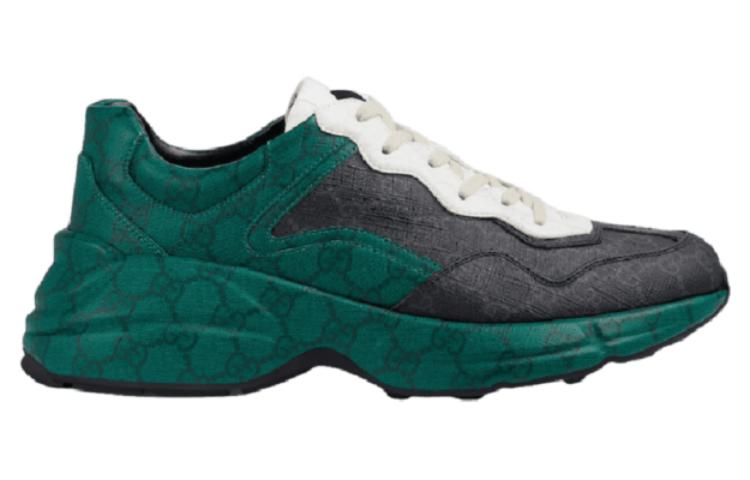 Gucci Rhyton GG Supreme Sneakers 'Green Black White' 746101-FAB4D-1059 #.