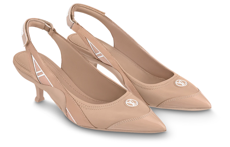 (WMNS) LOUIS VUITTON Archlight Slingbacks Pumps 'Pink' 1AB0IN #