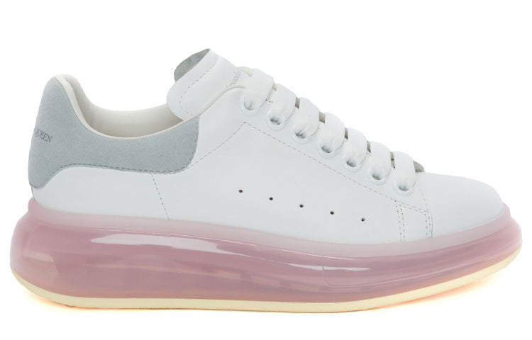 (WMNS) Alexander McQueen Oversized Sneaker 'White Dark Grey' 611698WHXMA9479 #