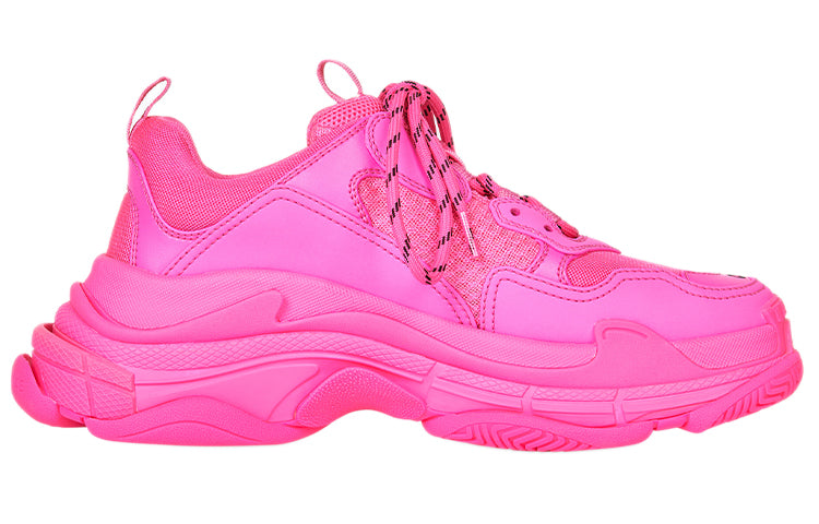 (WMNS) Balenciaga WMNS Triple S Sneaker 'Fluo Pink' 524039W2CA55000 #