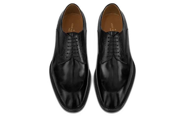 LOUIS VUITTON Kensington Derby Shoes 'Black' 1A8WCA #