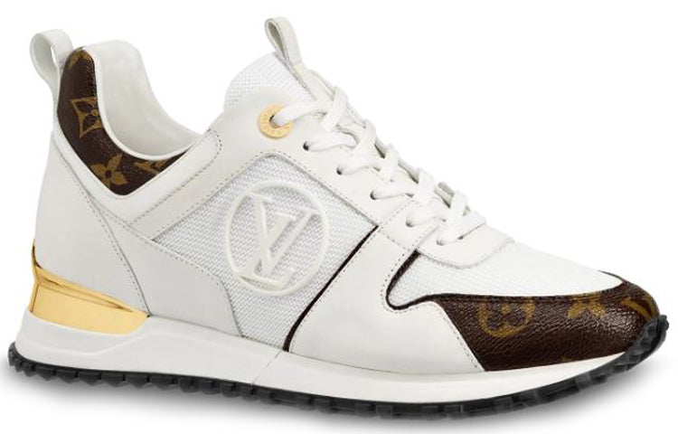 (WMNS) LOUIS VUITTON LV Run Away Calfskin Sports Shoes White 1A4XNH #