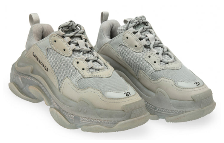 (WMNS) Balenciaga Triple S 'Grey' 544351W09O11705 #