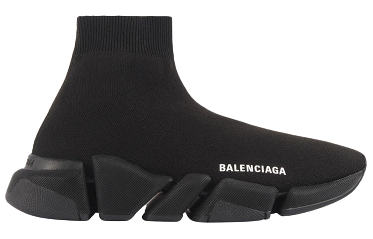 Balenciaga Speed.2 Sneaker 'Black' 617239W17011013 #