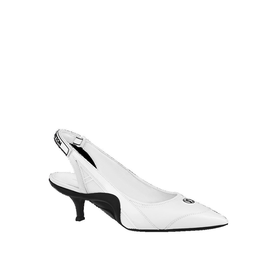 (WMNS) LOUIS VUITTON Archlight 55mm Slingback Pumps 'White' 1ABOQS #