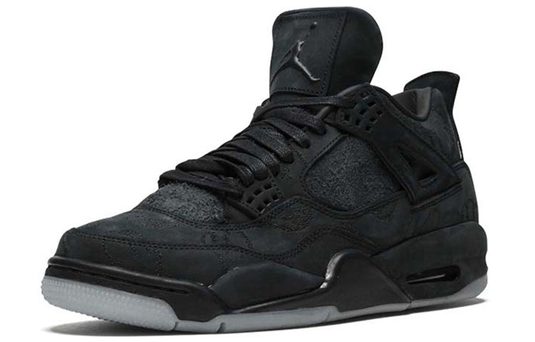 KAWS x Air Jordan 4 Retro 'Black' 930155-001 #
