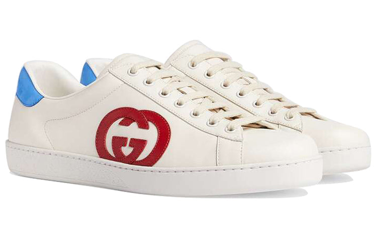 Gucci Ace 'Interlocking G - White Red Blue' 625783-1XG70-9102 #