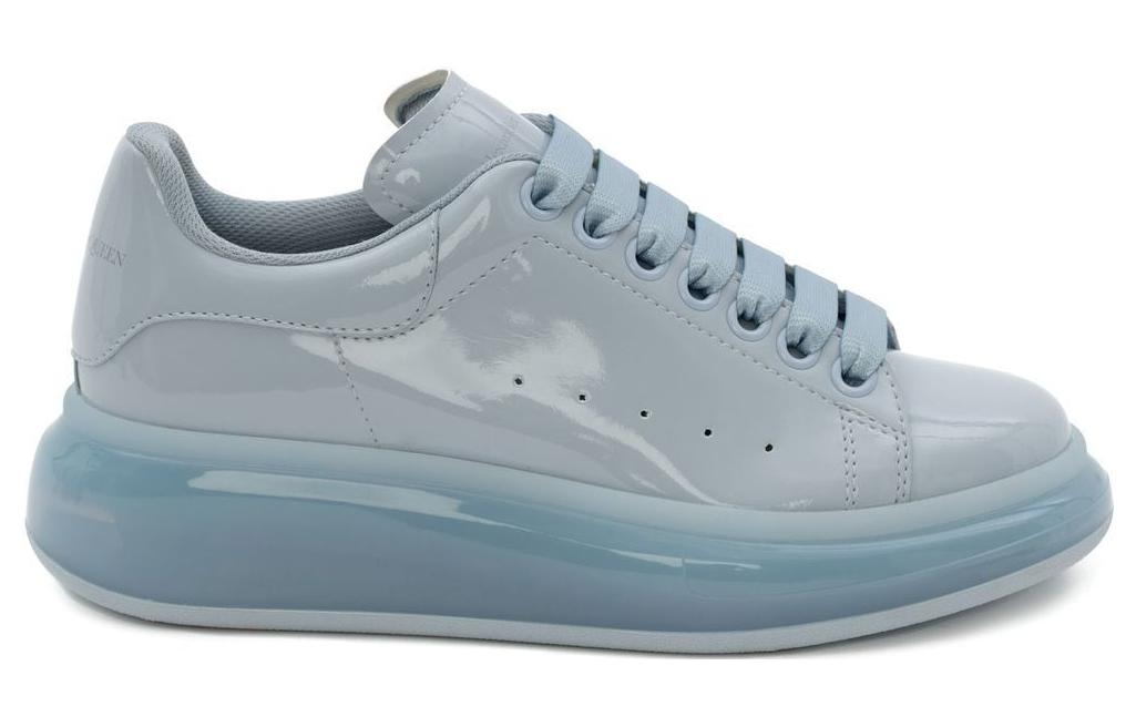 (WMNS) Alexander McQueen Oversized Low-Top Sneakers 'Blue' 697110W4T924542 #