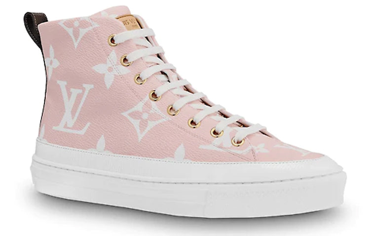 (WMNS) LOUIS VUITTON LV Stellar Sneaker Boot 'Pink Blue' 1A5U0B #