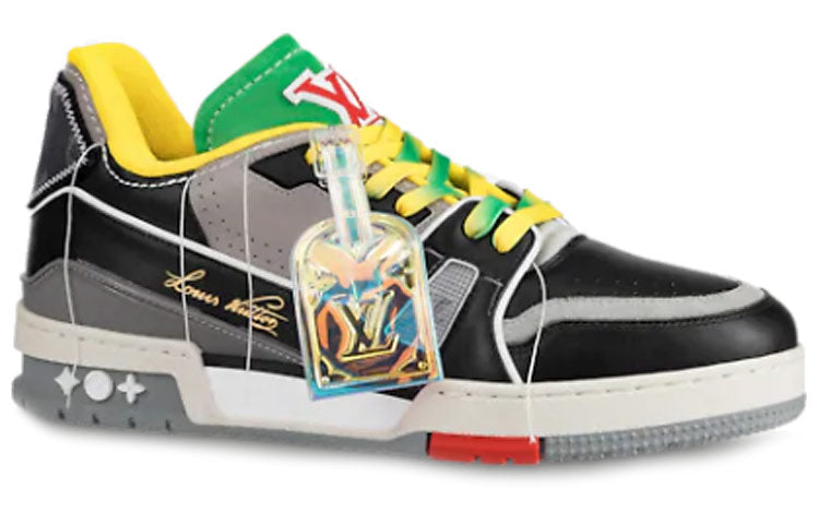 LOUIS VUITTON LV Trainers 'Yellow Multi-color' 1A8QA5  #