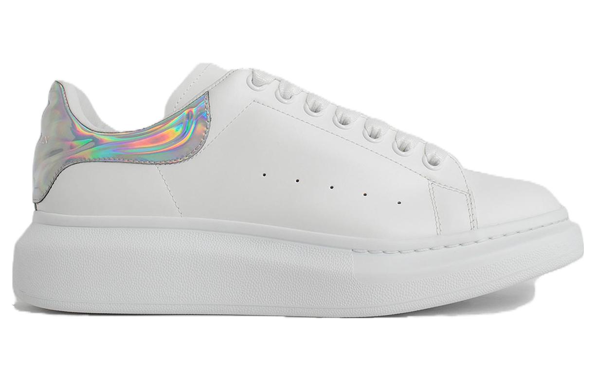 Alexander McQueen Oversized Low-Top Sneakers 'White Silver' 688525WHVIU9071 #