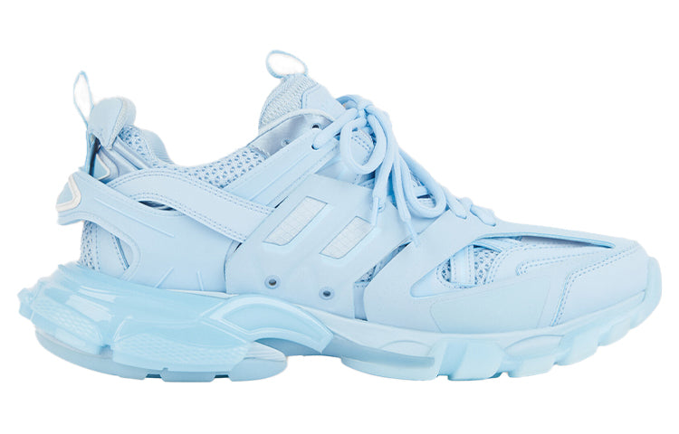 (WMNS) Balenciaga Track Clear Sole Daddy Shoes Blue 647741W3BM24200#