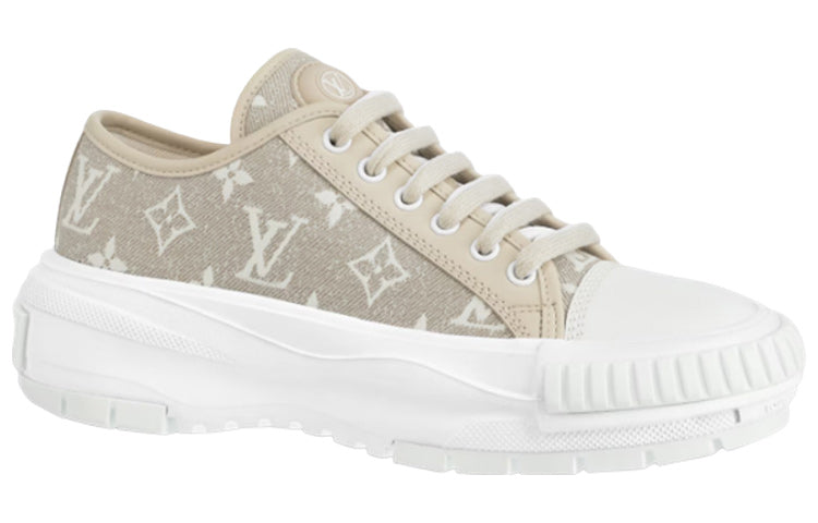 (WMNS) LOUIS VUITTON Squad Sneakers 'Beige Monogram' 1AB1A2 #