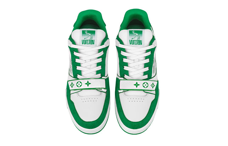 LOUIS VUITTON LV Trainer 'White Green' 1ABLY1 #