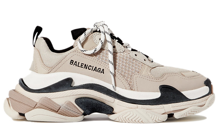 (WMNS) Balenciaga Triple S Clunky Shoes Brown 665933302786075 #
