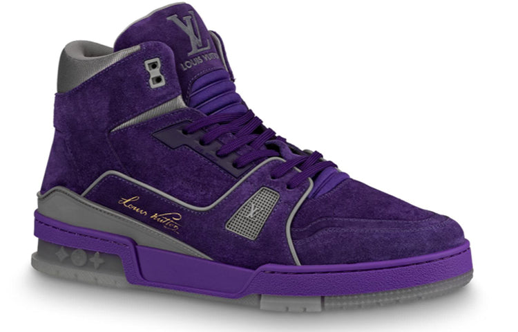 LOUIS VUITTON Trainer Sneakers 'Purple Grey' 1A5DUB #.
