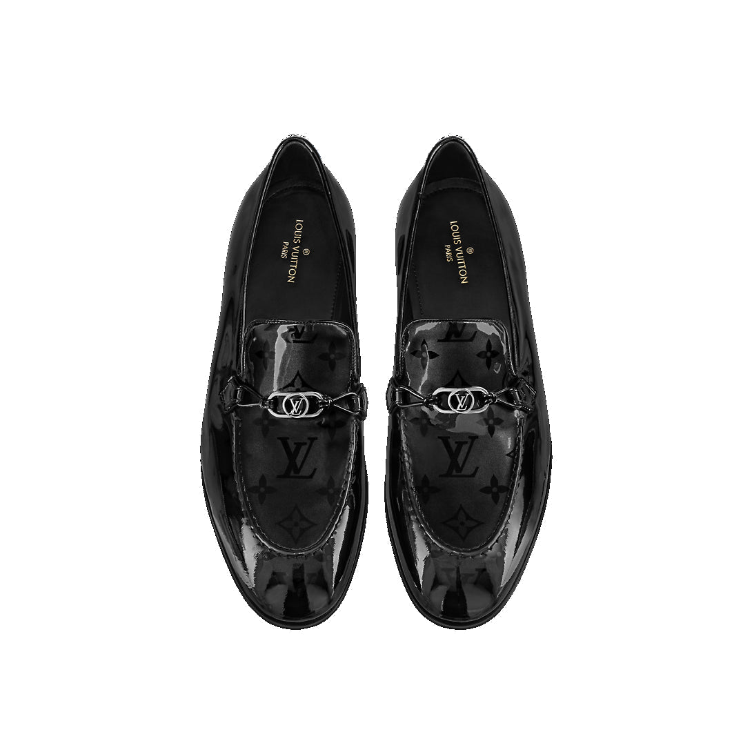 LOUIS VUITTON Club Loafers 'Black' 1A8XJC #