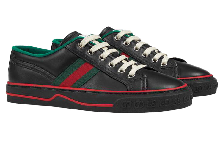 (WMNS) Gucci Tennis 1977 'Black' 645979-17L10-1060 #