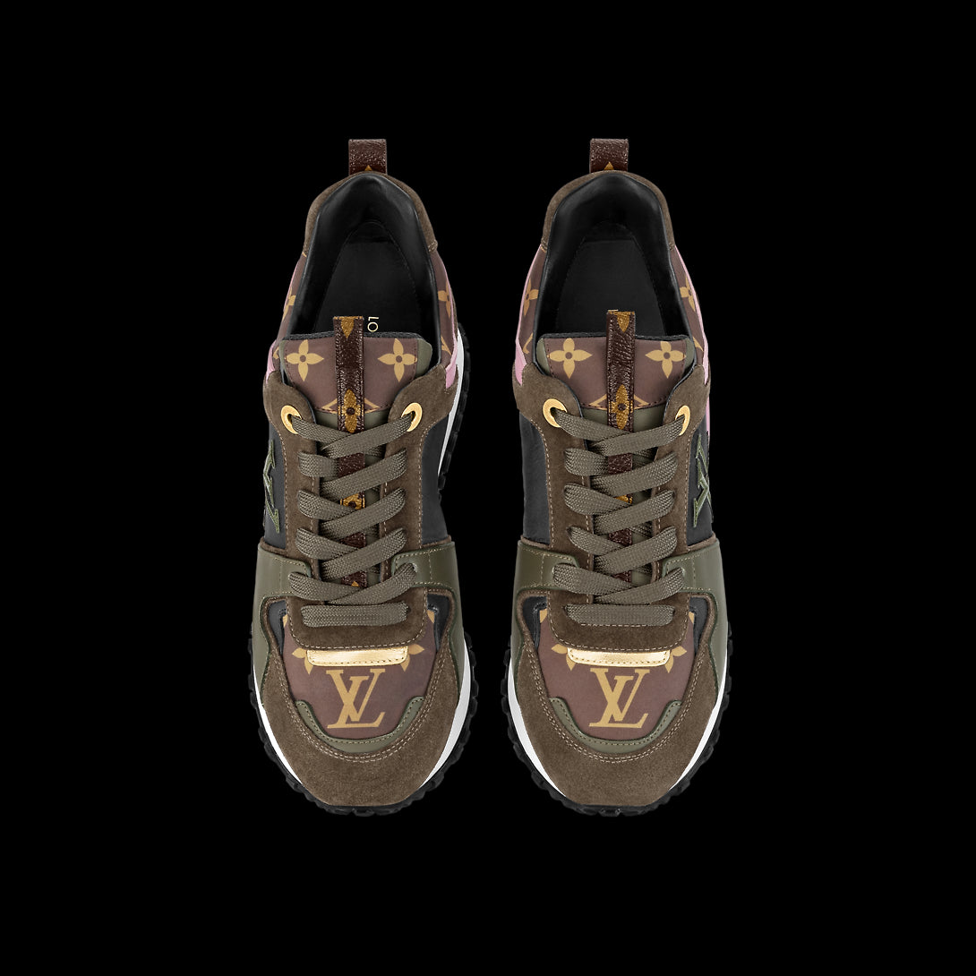 (WMNS) LOUIS VUITTON LV Run Away Sneakers 'Brown' 1AAP4L #