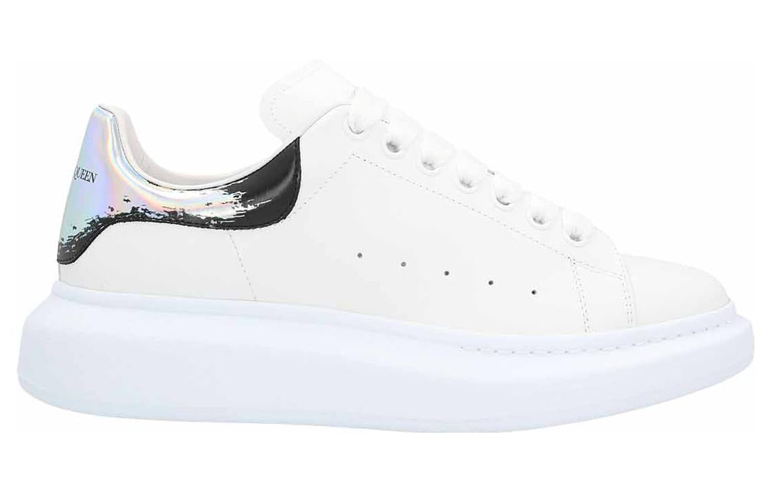 Alexander McQueen Oversized Sneakers 'White Black Silver' 705061WIBNS9989 #