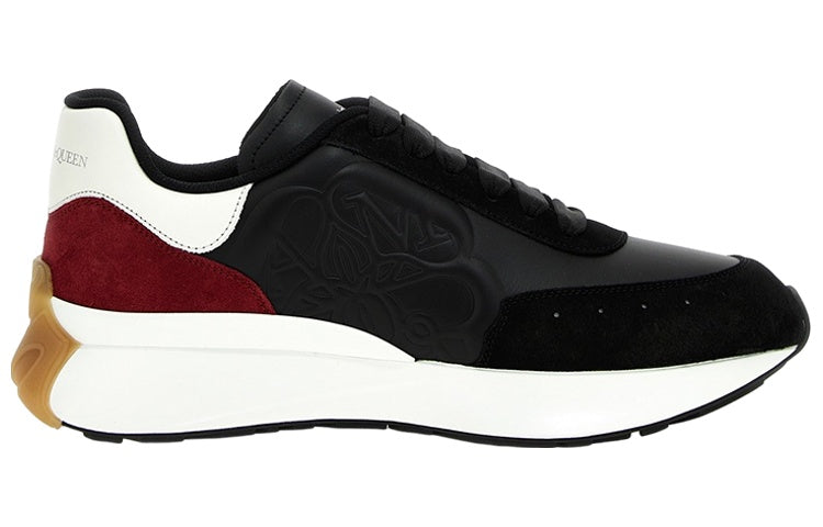 Alexander McQueen Sprint Runner 'Black Red White' 688548WIDN41697 #