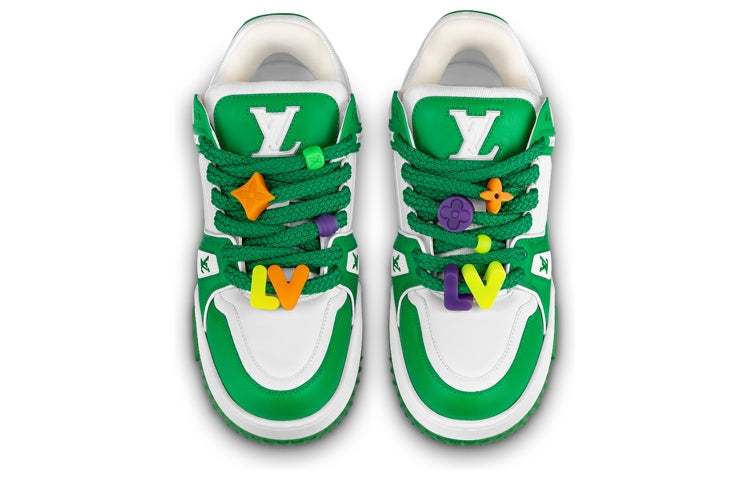 LOUIS VUITTON LV Trainer Maxi Sneakers 'Green' 1AB8SD #