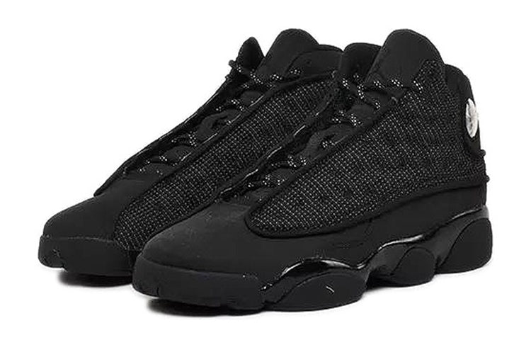 (GS) Air Jordan 13 Retro 'Black Cat' 884129-011 #