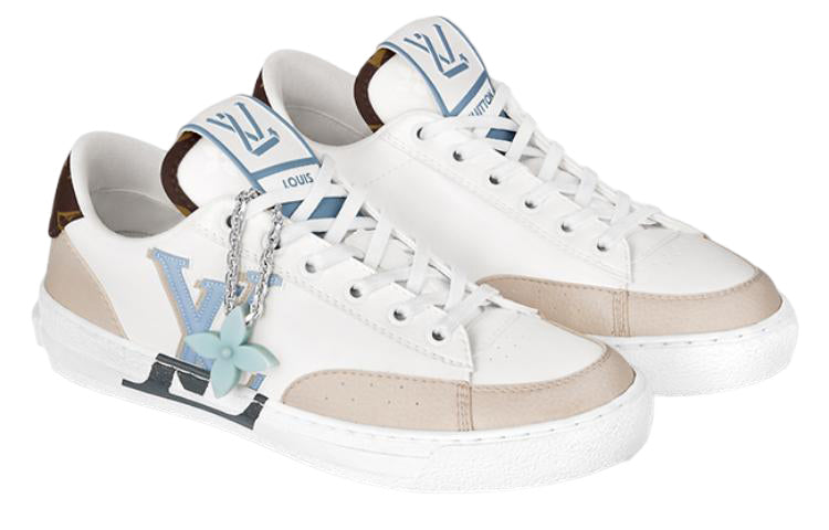 (WMNS) LOUIS VUITTON Charlie Sneakers 'Blue Beige' 1ABYV8 #
