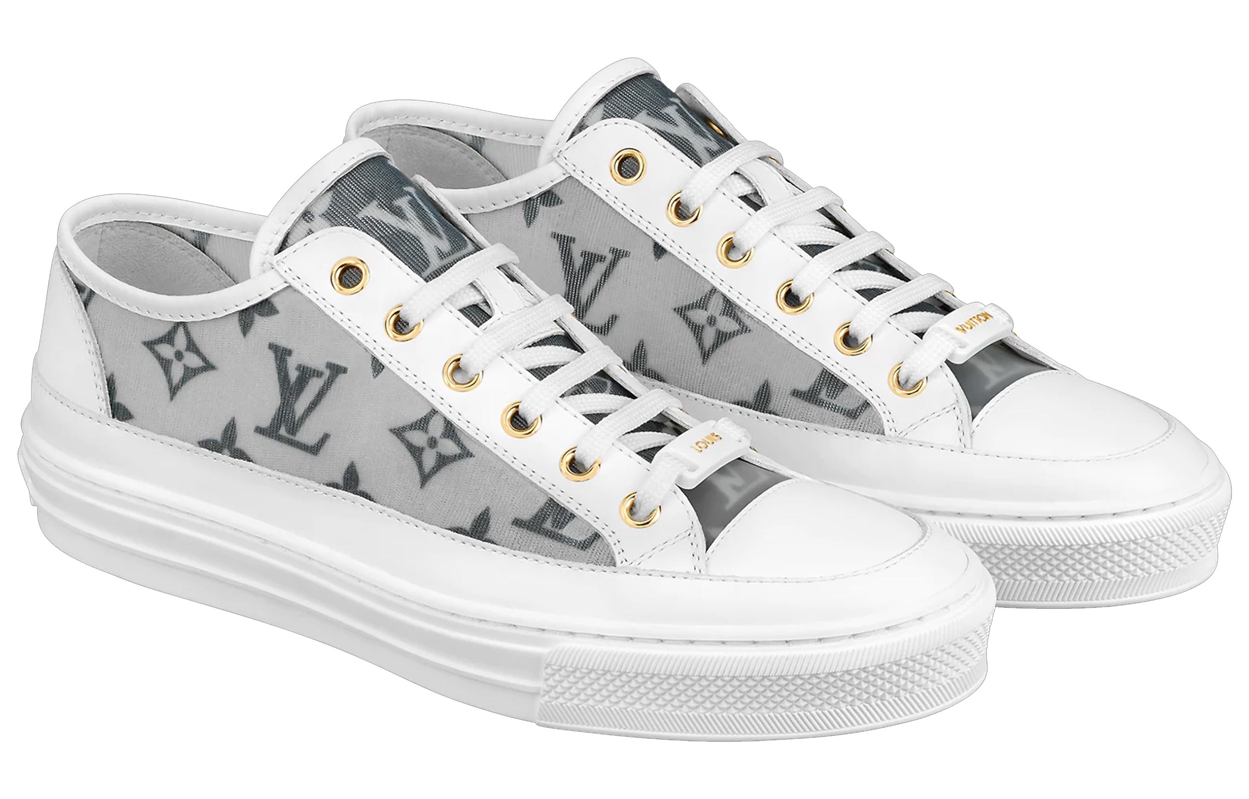 (WMNS) LOUIS VUITTON Stellar Sneakers 'Grey White' 1A8NMW #