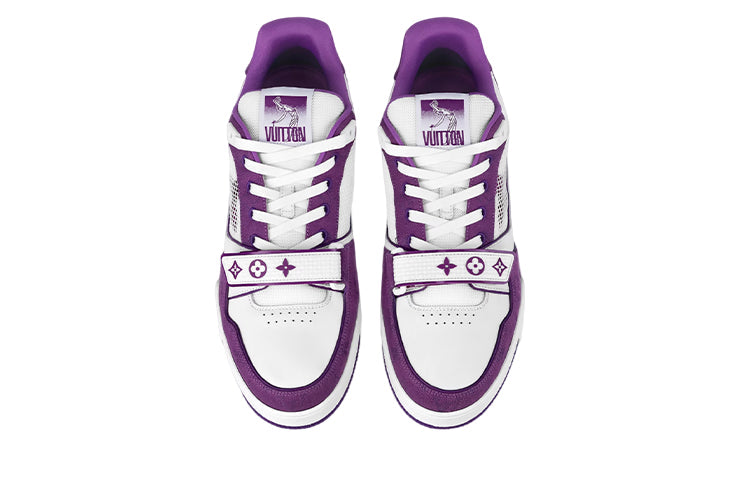 LOUIS VUITTON LV Trainer 'White Violet' 1ABLYL #.