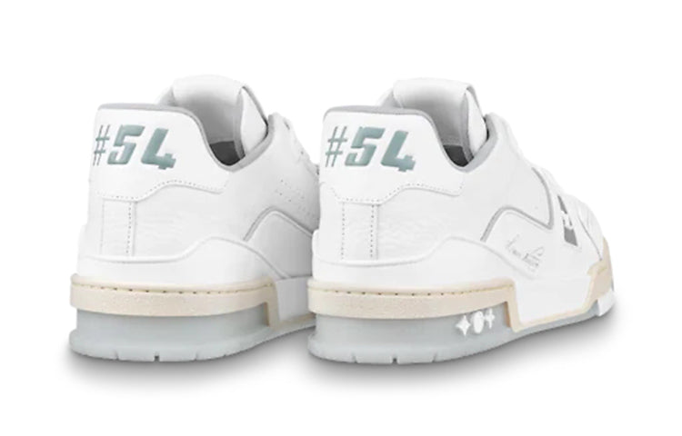 (WMNS) LOUIS VUITTON LV Trainer Sneakers 'White with Transparent' 1A9UP6 #