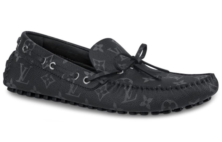 LOUIS VUITTON Arizona Moccasin Loafers 'Black' 1A441H #