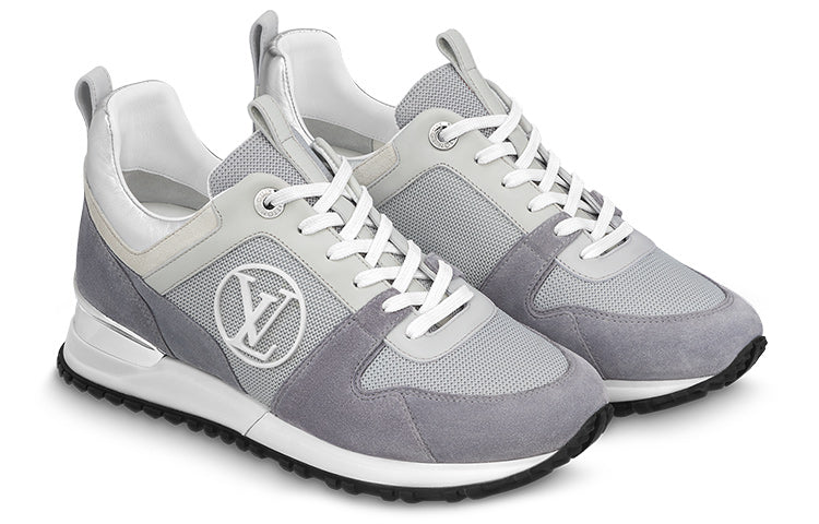 (WMNS) LOUIS VUITTON Run Away Sneakers 'Grey Mesh with Logo' 1ABW54 #