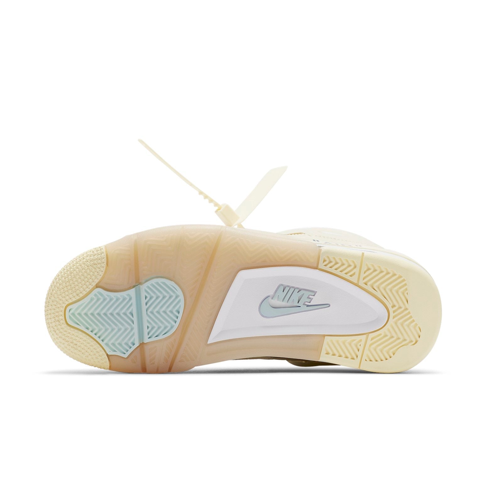 (WMNS) Air Jordan 4 x Off-White SP 'Sail' CV9388-100 #